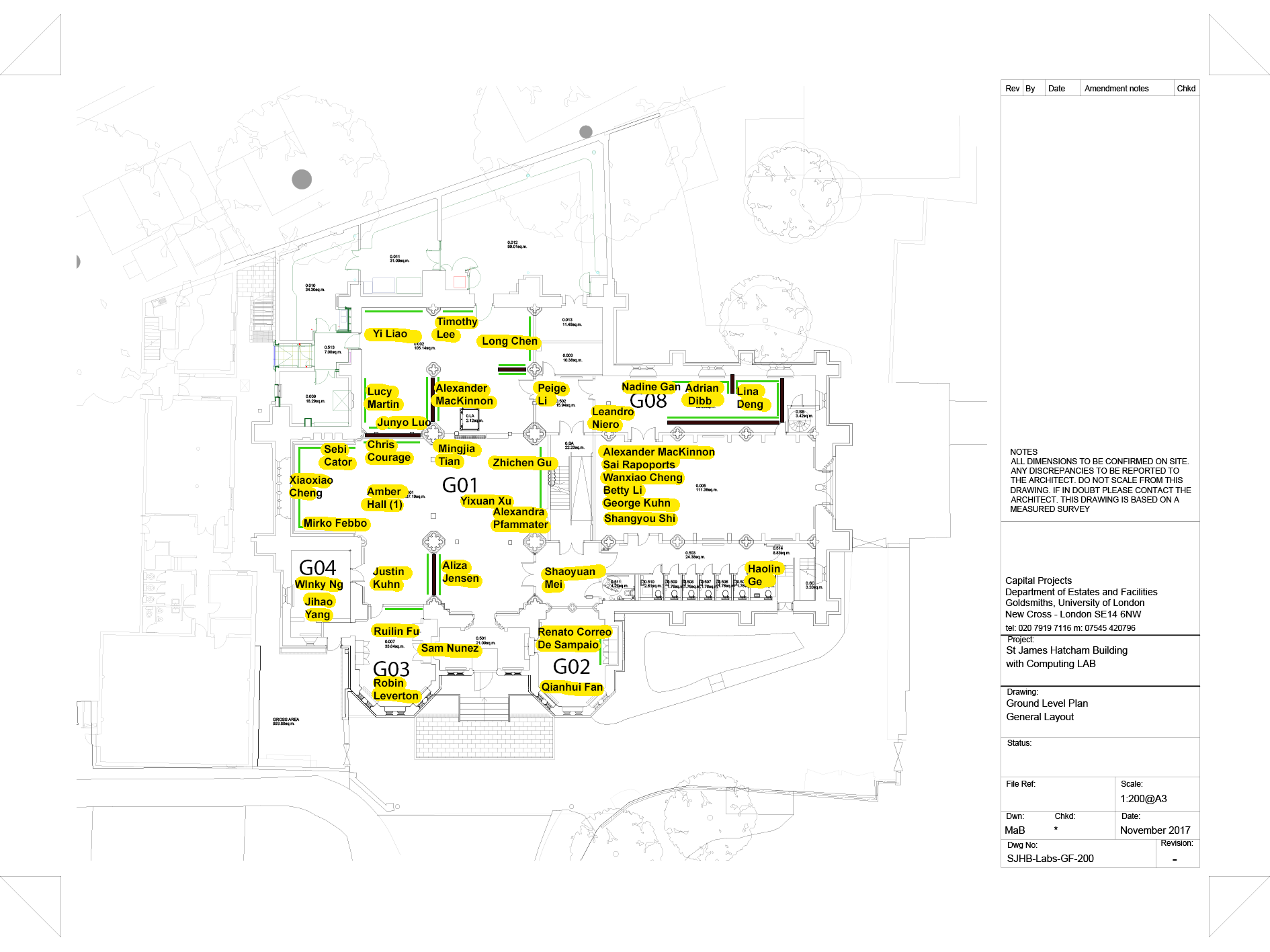 floor plan graphic of an arts exhibition